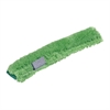 Overtræk til stripstang<br>25, 35, 45 cm<br> Grøn microfiber